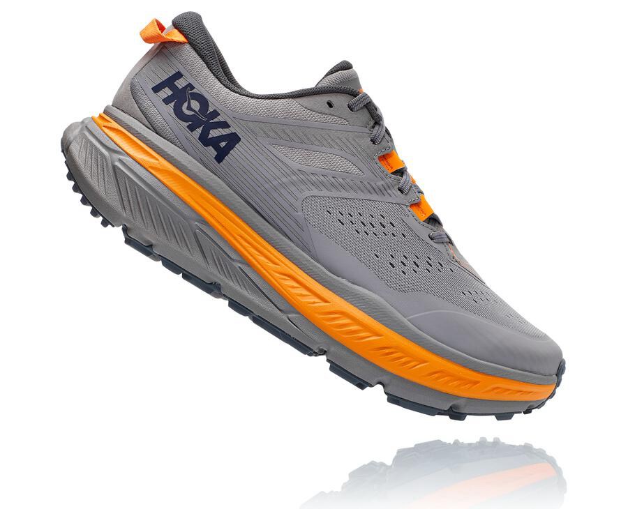 Tenis Trail Hoka One One Masculino Cinzentas - Stinson Atr 6 - 789-JTFWAG